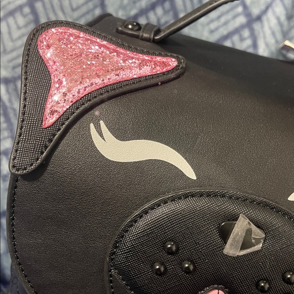 Betsey Johnson Black and Pink Backpack - Picture 13 of 14